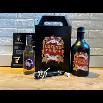 Queen's Rum in Geschenkverpakking